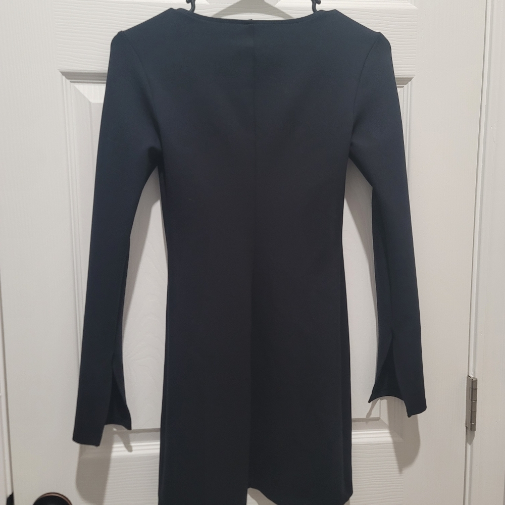 Abercrombie Split-Cuff Ponte Squareneck Mini Dres… - image 7